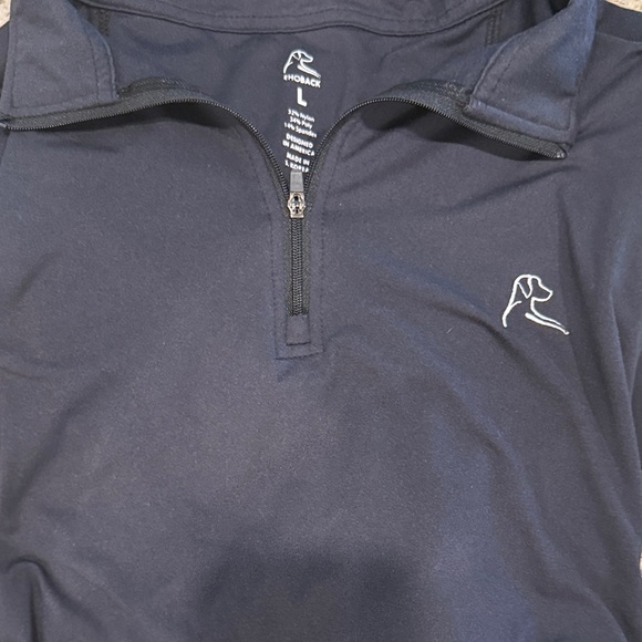 Rhoback Other - Rhoback Black Quarter-Zip Sweatshirt